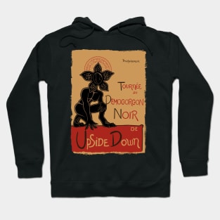 Tournée du Demogorgon Noir Hoodie